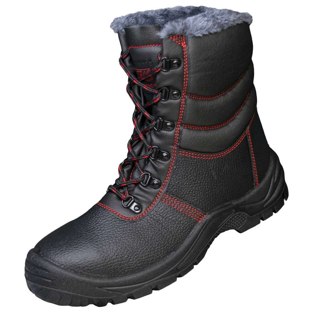 NITRAS BASIC STEP MID+ W, S3 CI Sicherheitswinterstiefel, halbhoch, schwarz EN ISO 20345 – Bild 2