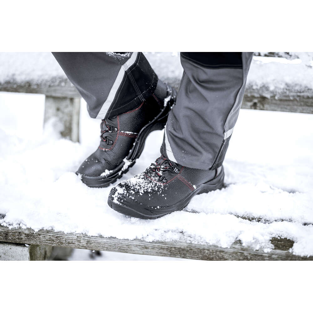 NITRAS BASIC STEP MID+ W, S3 CI Sicherheitswinterstiefel, halbhoch, schwarz EN ISO 20345 – Bild 3