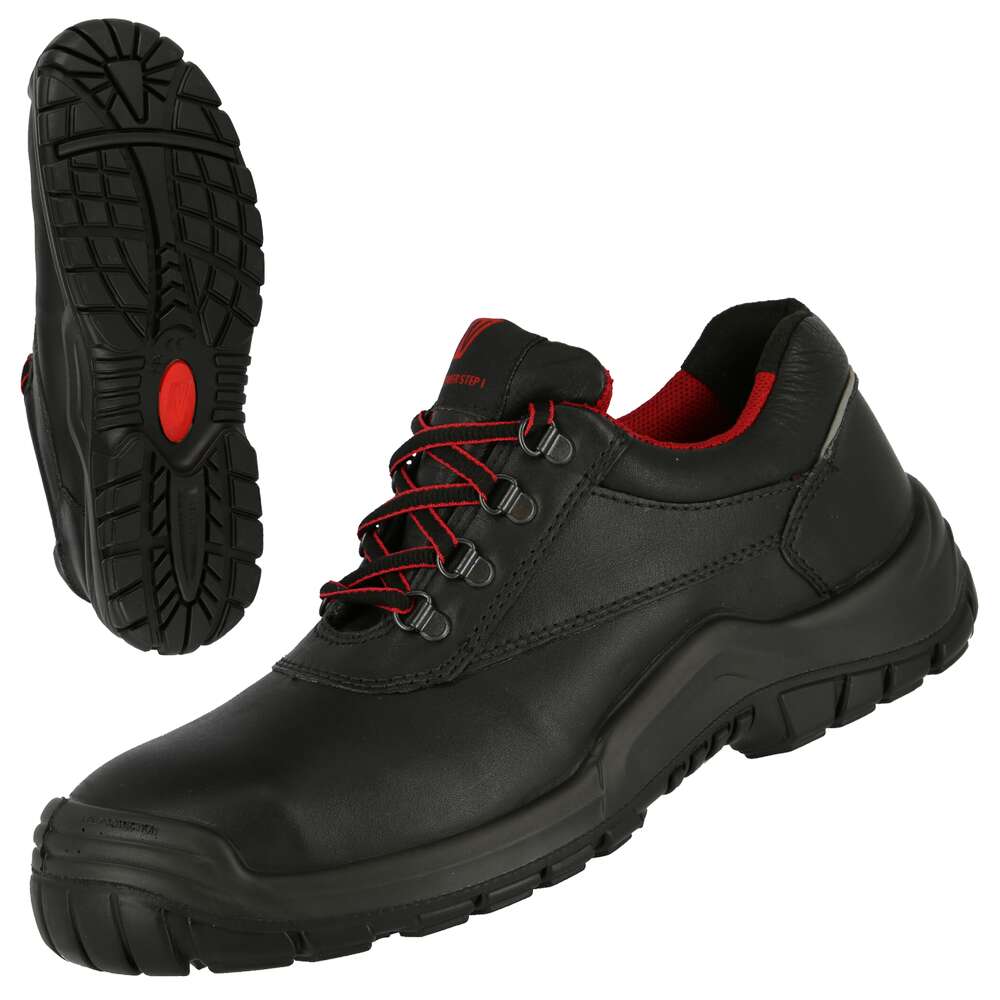 NITRAS POWER STEP, S3 HRO SRC Sicherheitshalbschuhe, schwarz