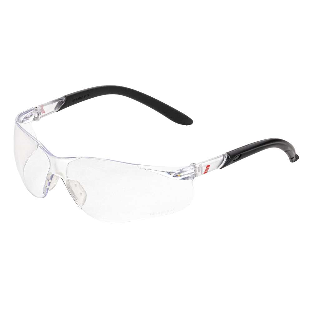 NITRAS VISION PROTECT, Schutzbrille, schwarz / transparent