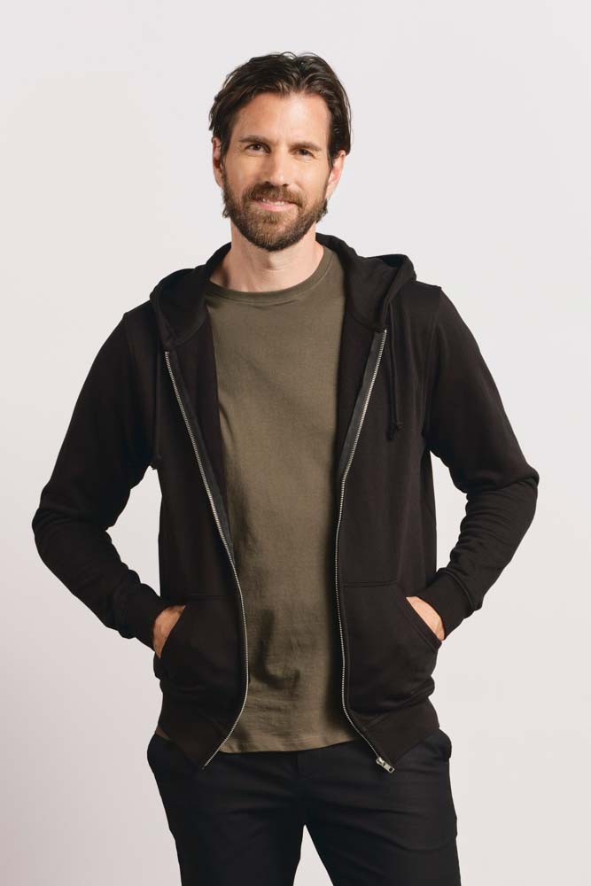 Arbeits-Hoodyjacke, Herren – Bild 2