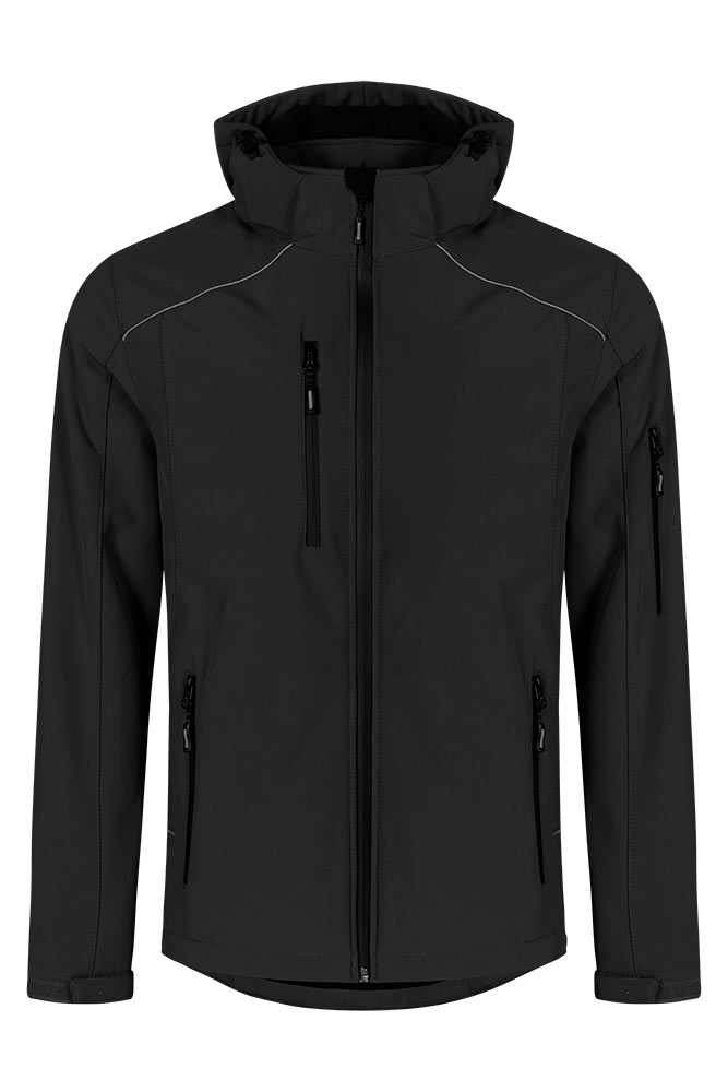 Softshell Arbeitsweste, Herren – Bild 3